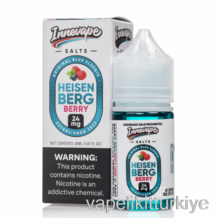 Vape Likit Heisenberg Berry - Innevape Tuzları - 30ml 50mg